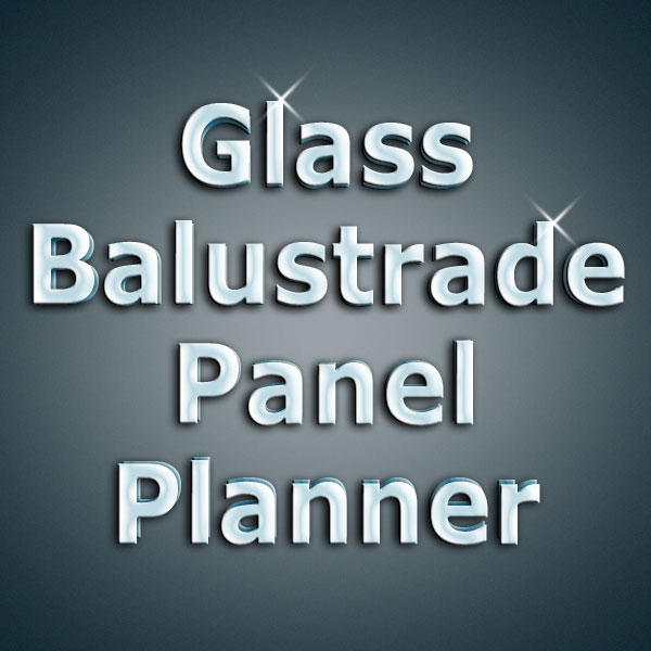 toughened glass stair panels