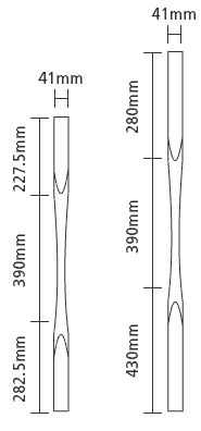 Slender balusters
