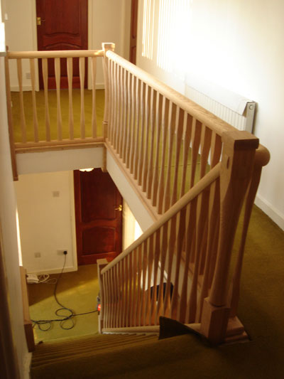 Staircase and Landing with new parts